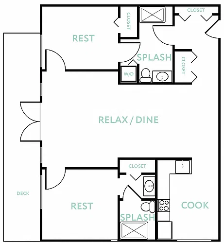 Floor plan B1B