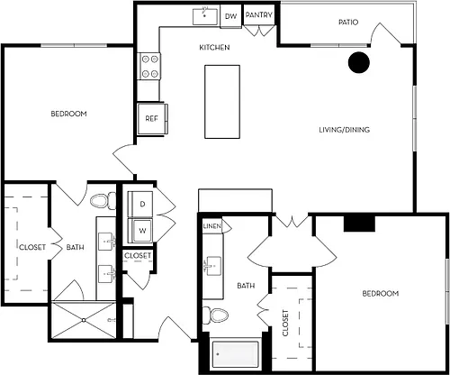 Floor plan B3