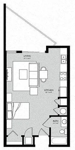 Floor plan Studio - Phase I