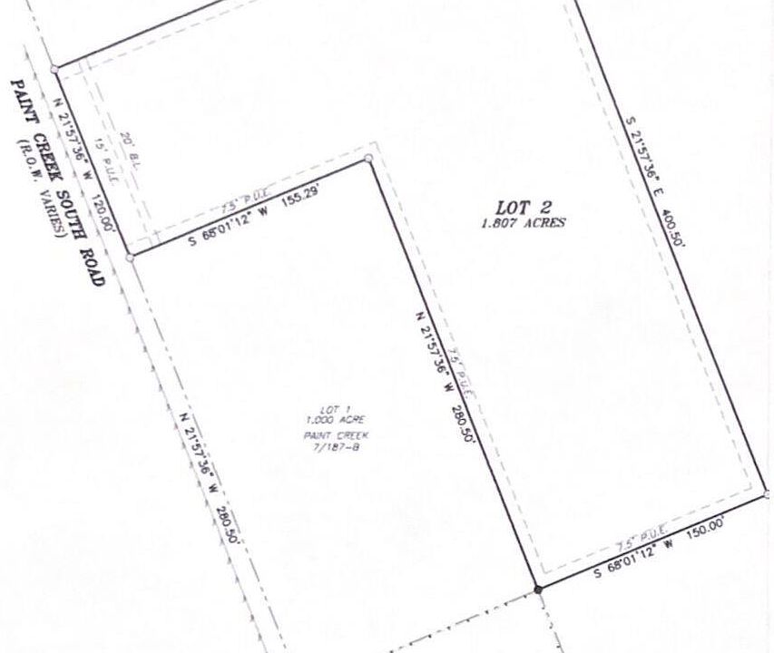 1st image of Paint Creek South Rd