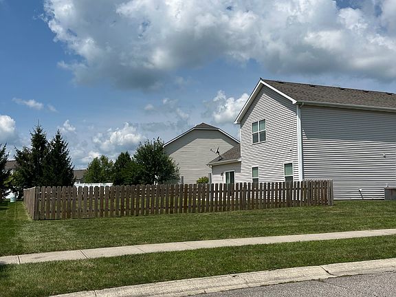 Large Fenced backyard.