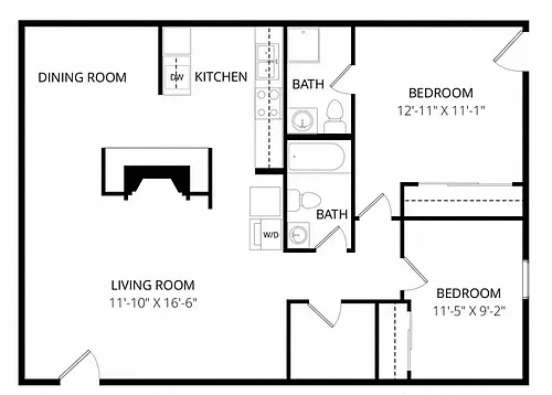 Floor plan Arctic Tern