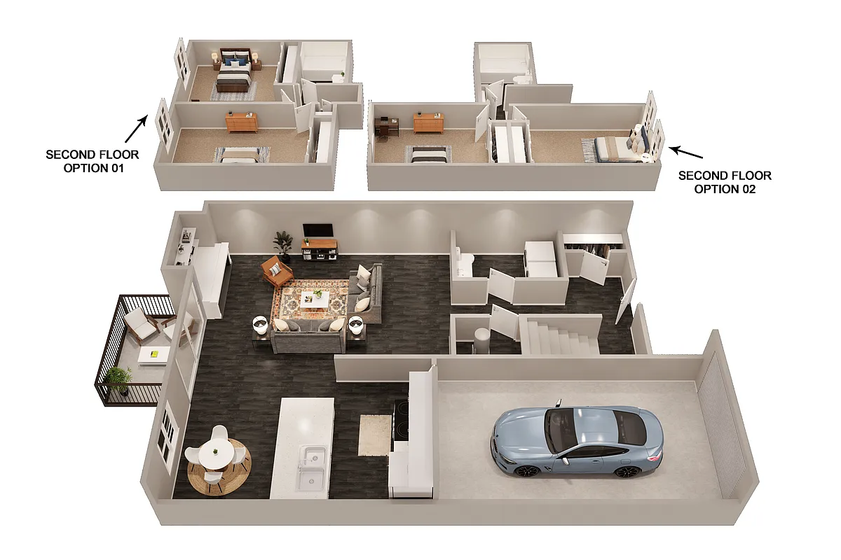 Floor plan Devin Townhome