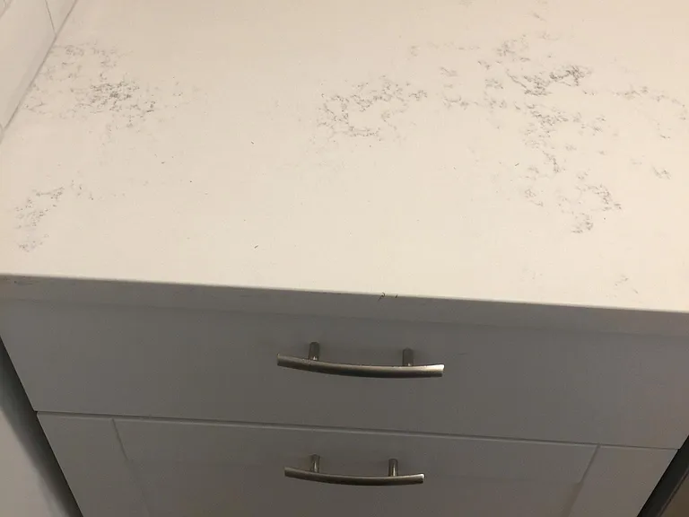 all new quartz countertops