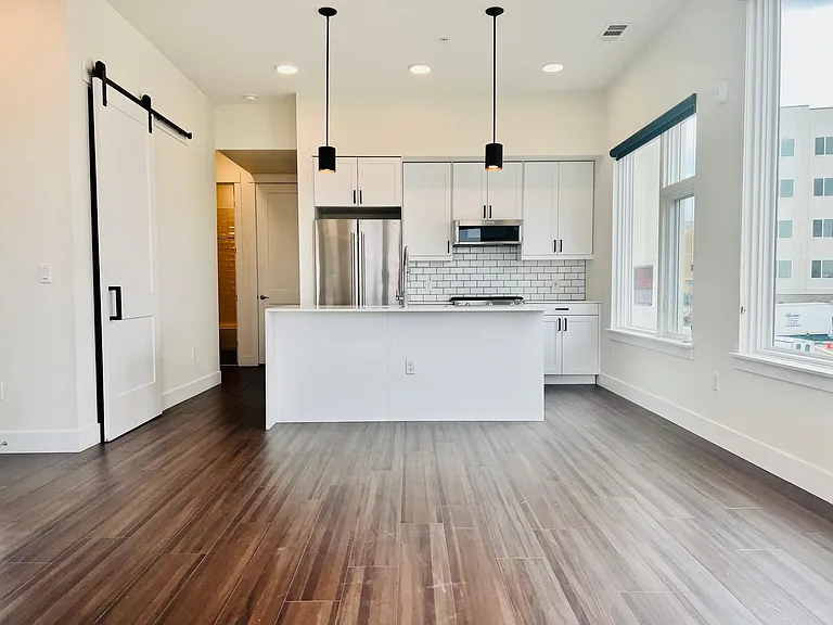 Kitchen and Living Room