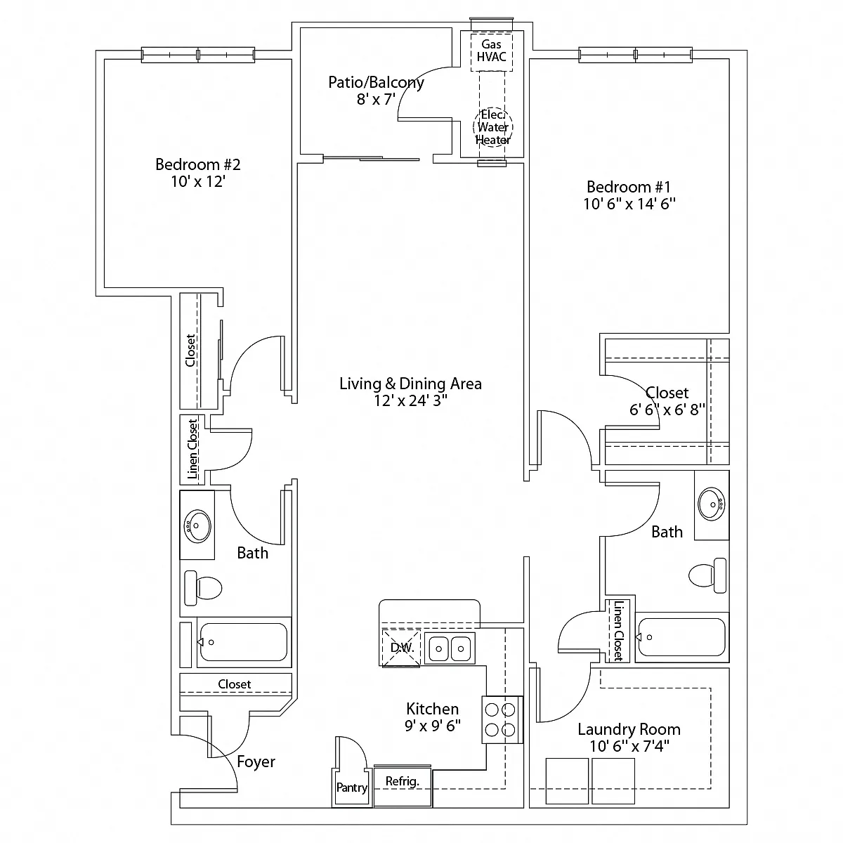 Floor plan The Spring A