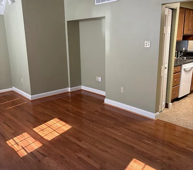 Living Room with Media Alcove