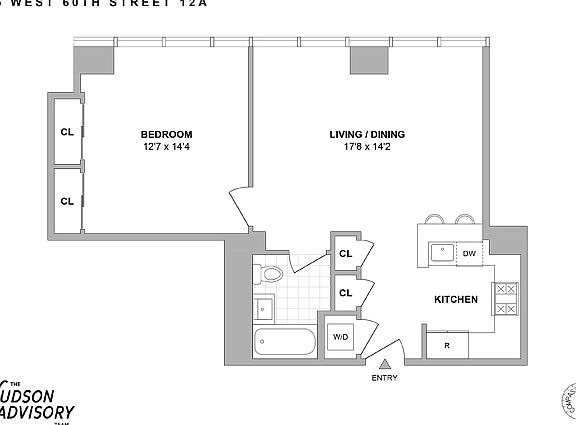 2nd image of 225 W 60th St #12A