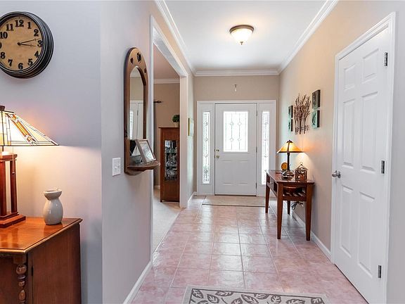 Inviting entry foyer