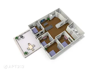 Rented by APT212 INC