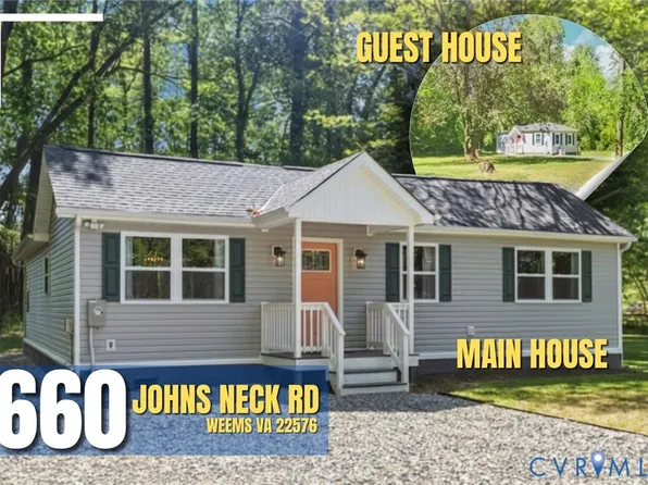 660 Johns Neck Rd, Weems, VA 22576