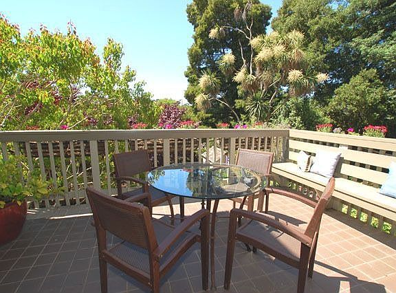 Deck off living room