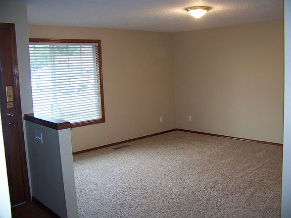 Front entrance & living room