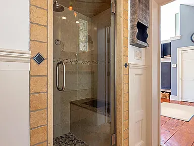 1st floor steam shower