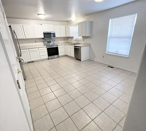 Very large kitchen with pantry