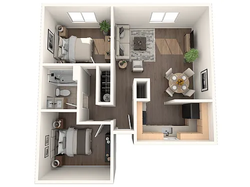 Floor plan 2X1
