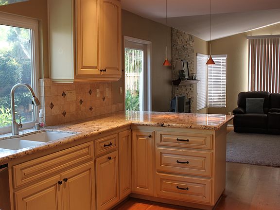 Kitchen from dining room