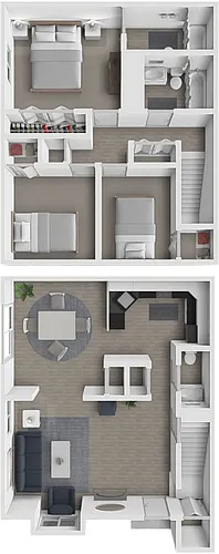 Floor plan The Palmetto 3 Bedroom