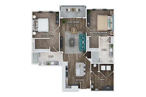 Floor plan B5B-DEN
