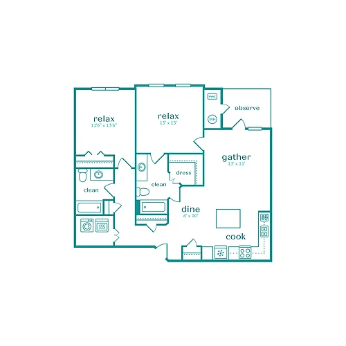 Floor plan B2