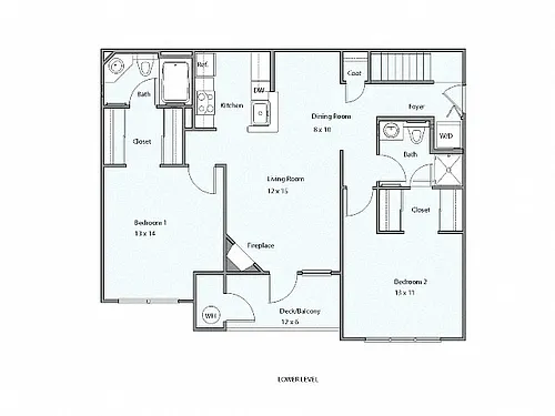 Floor plan Jaclyn - Loft