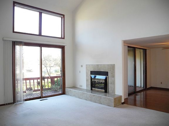 Living Room with Gas Log Fireplace