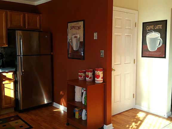 View from dining area