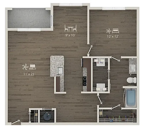 Floor plan Solarium
