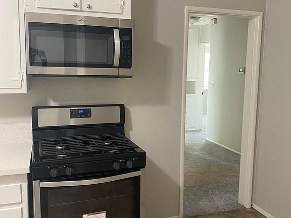 All new stainless steel appliances