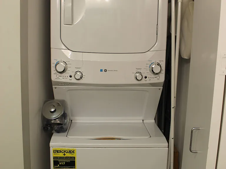 In unit washer/dryer