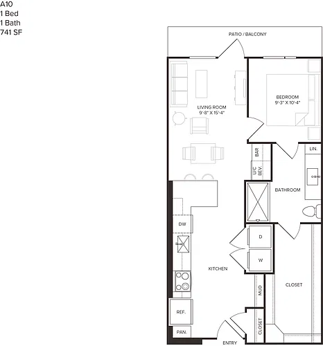 Floor plan A10