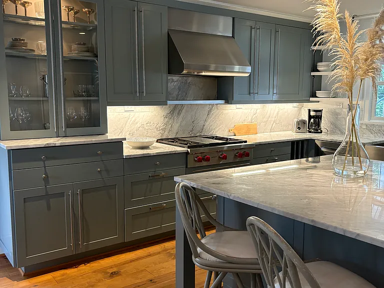 Kitchen with modern appliances