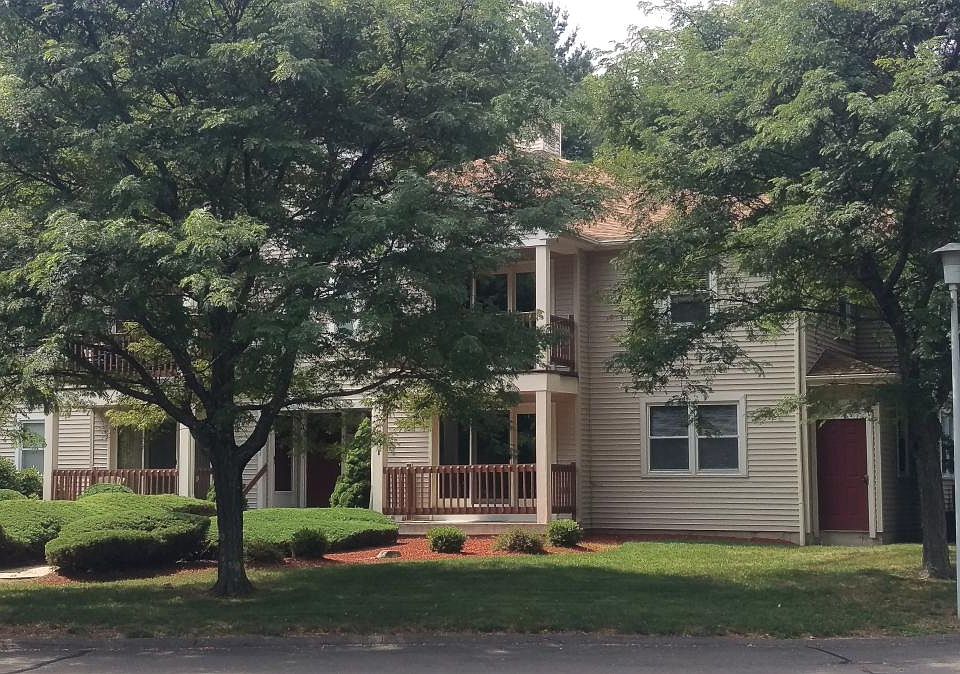 Front of condominium.