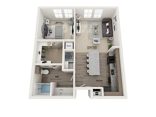 Floor plan A1