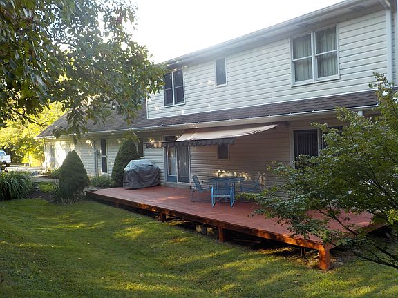 Rear View with Patio
