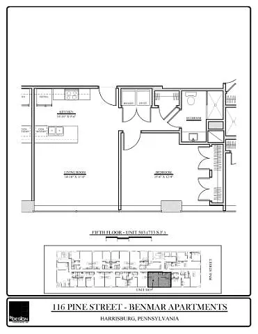Floor plan 503