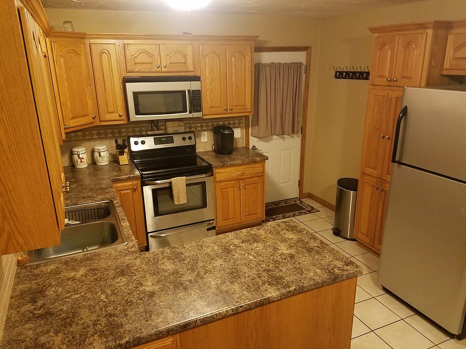 Kitchen on main level.