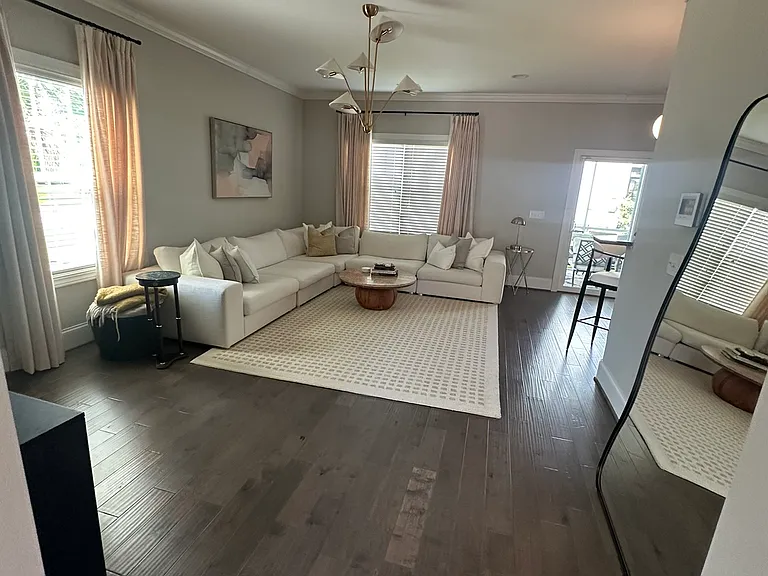 Open concept living room