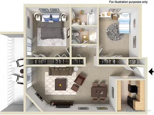 Floor plan The Granada