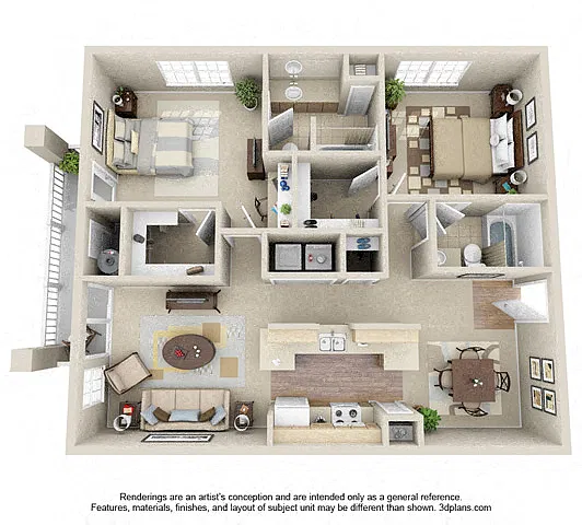 Floor plan The Aspen