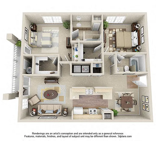 Floor plan The Aspen