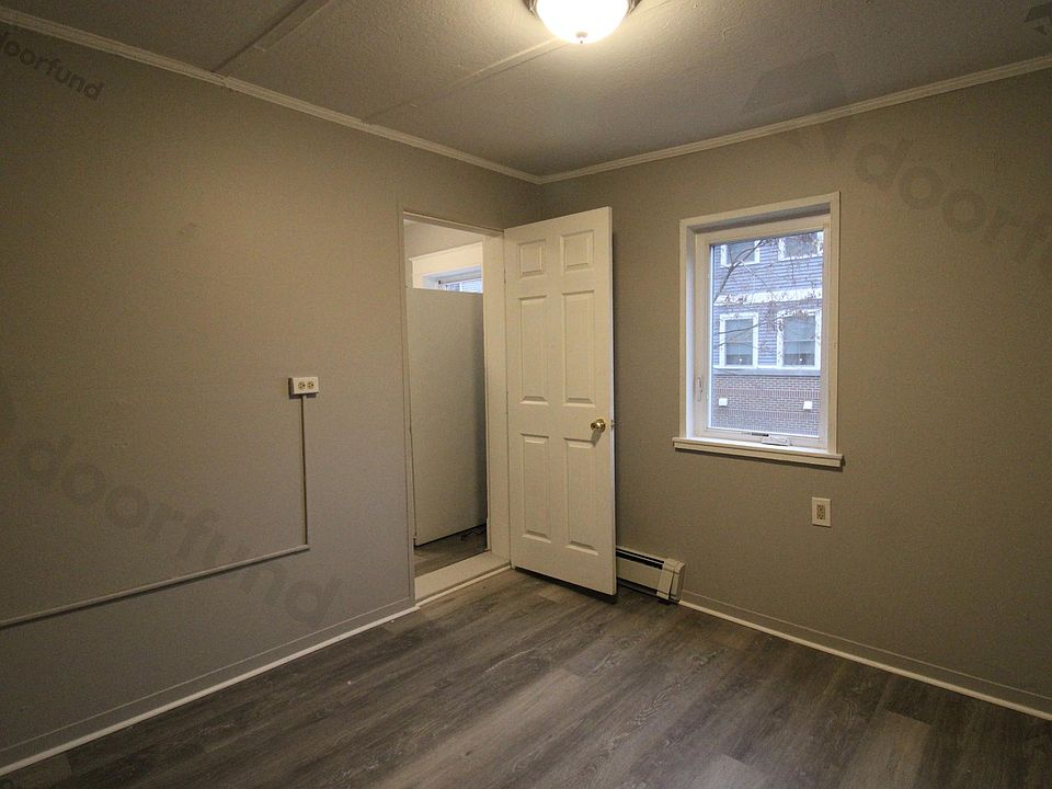 Bedroom #2 - new floors and fresh paint!