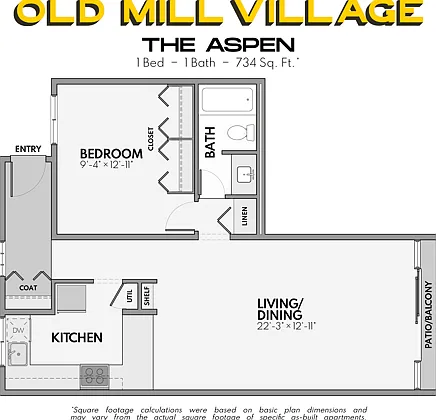 Aspen Floor Plan Aspen Floor Plan