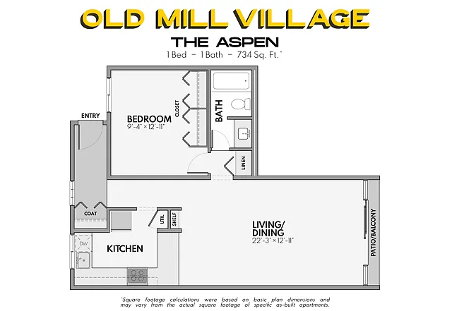 Floor plan Aspen