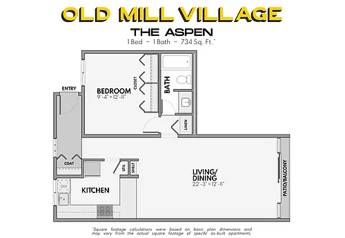 Floor plan Aspen