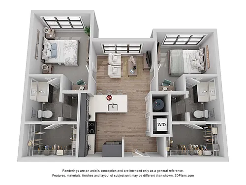 Floor plan B-2A5
