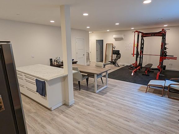 View from the entryway. Spacious open kitchen/great room.
