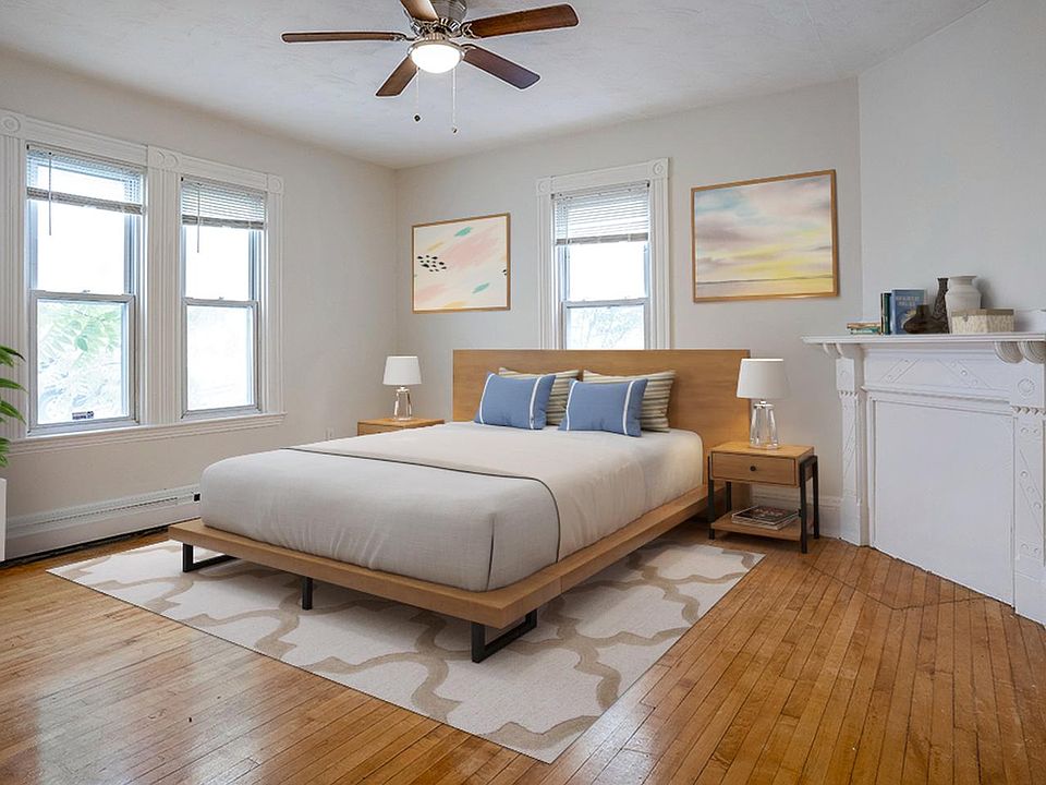 Bedroom 1. This image shows a virtually furnished space. Bedrooms come unfurnished.
