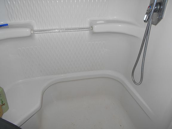 Shower in Bath Down Stairs