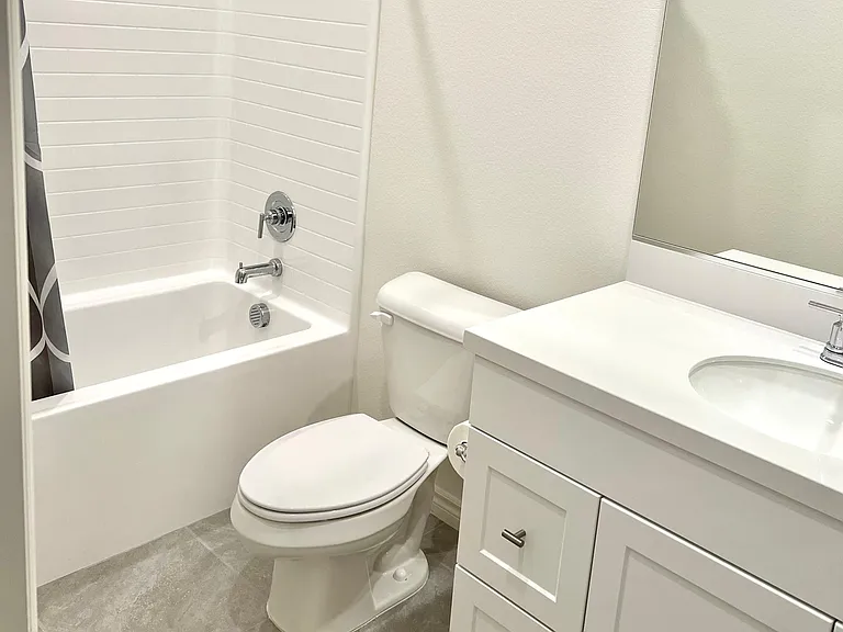 guest bathroom at first floor